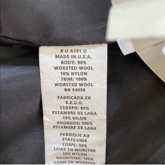 Christian Dior Black Wool Blazer SZ 6 - Picture 7 of 8